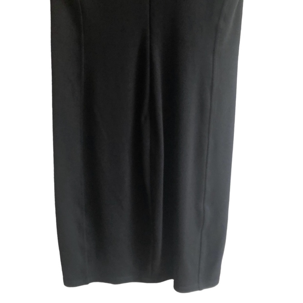 Wilfred Free Elin Dress XS Black Faux Leather Panel - Picture 7 of 12